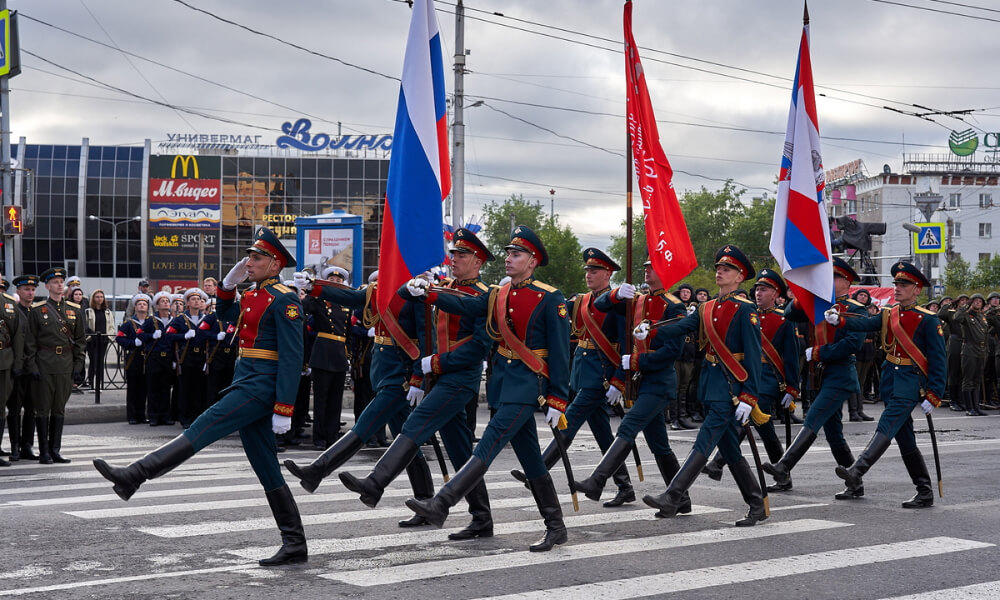 Доставка на репетиции мероприятия Парад Победы Репетиции мероприятия Парад Победы